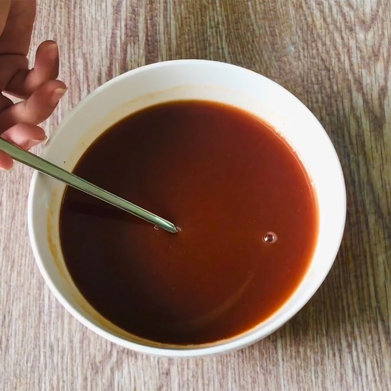 Bước 3 Làm sốt me Càng ghẹ rang me