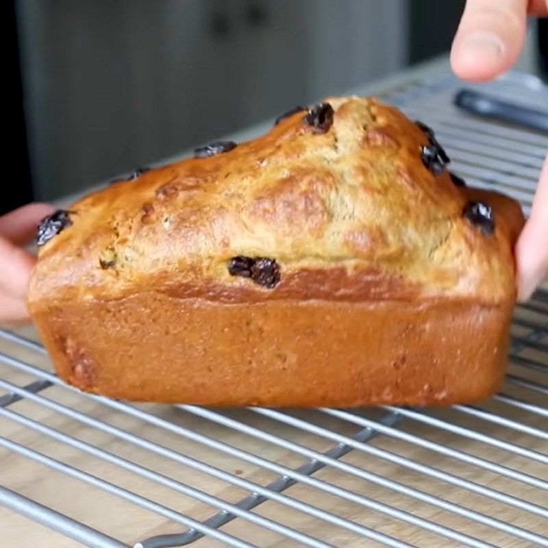 Bước 5 Thành phẩm Bánh chuối sữa chua nguyên cám bằng nồi chiên không dầu