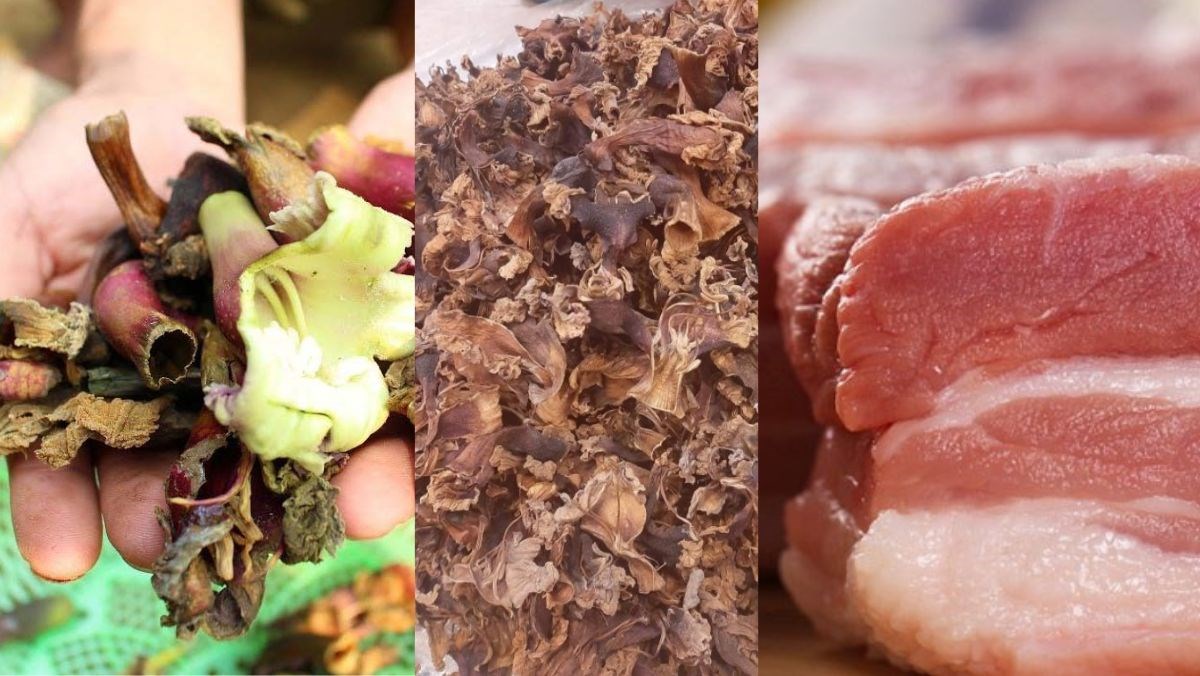 Nguy&ecirc;n liệu m&oacute;n ăn c&aacute;ch chế biến hoa n&uacute;c n&aacute;c kh&ocirc;