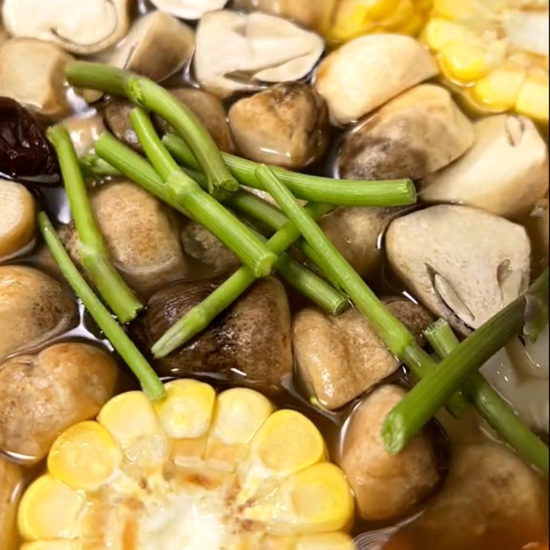 Bước 2 Chế biến Lẩu nước mía rau củ chay