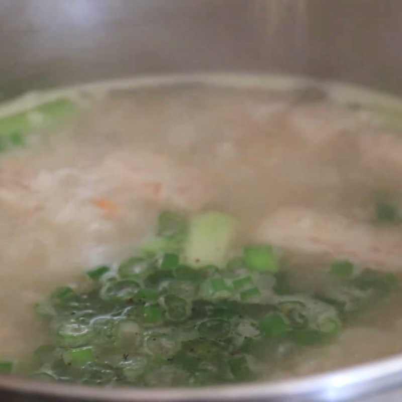 Bước 5 Hoàn thành Cháo khoai môn