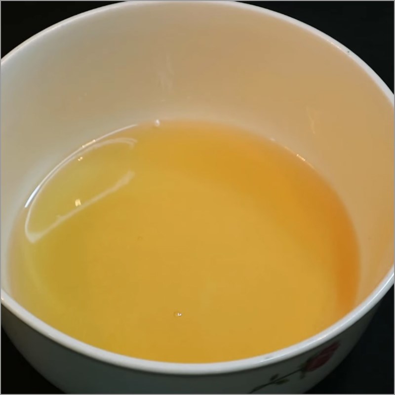 Bước 4 Làm nước trộn gỏi Gỏi da heo hoa chuối