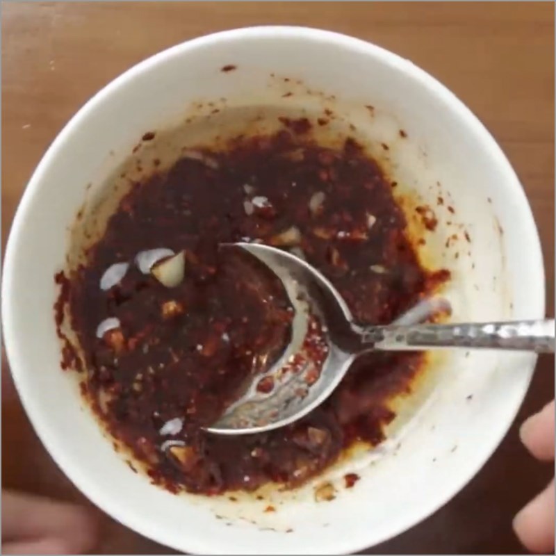 Bước 3 Làm nước trộn gỏi Gỏi da heo dưa leo