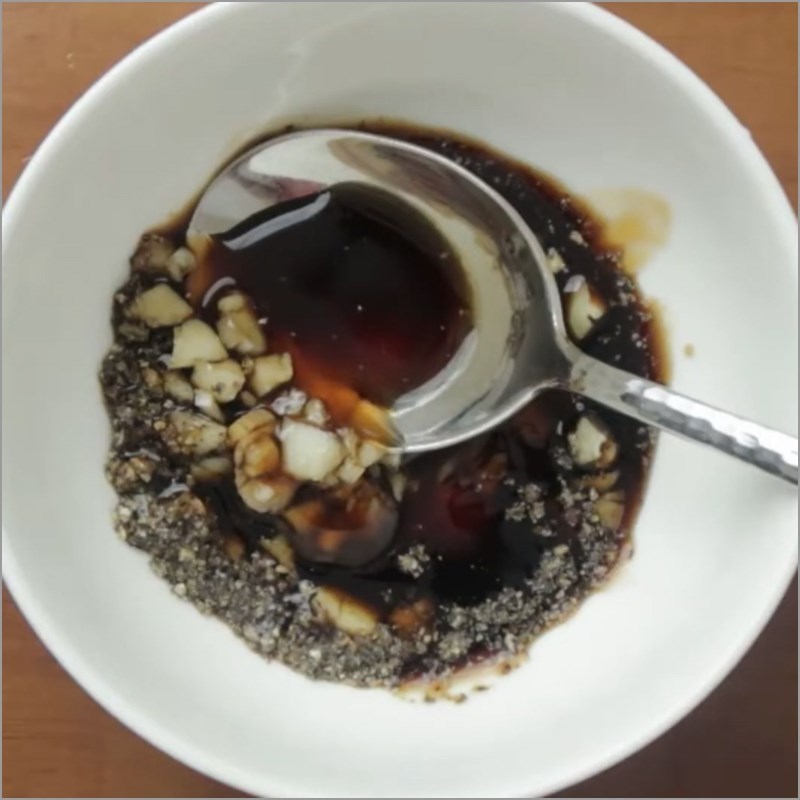 Bước 3 Làm nước trộn gỏi Gỏi da heo dưa leo