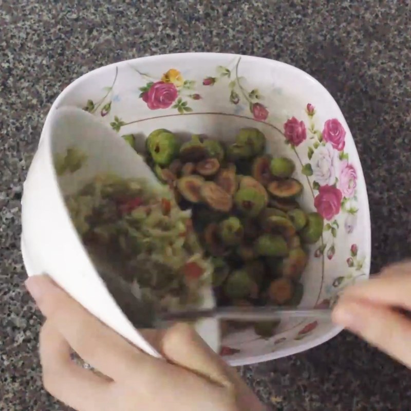 Bước 4 Làm sung muối sả ớt Sung muối sả ớt