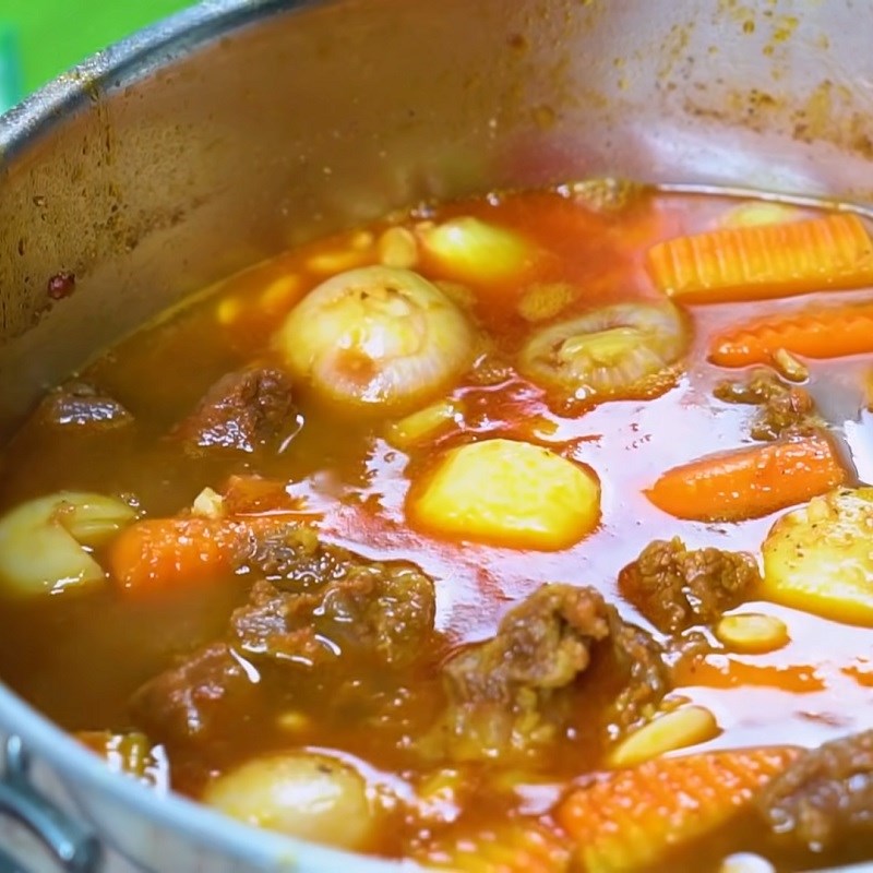 Bước 6 Nấu lagu bò Lagu bò nấu đậu