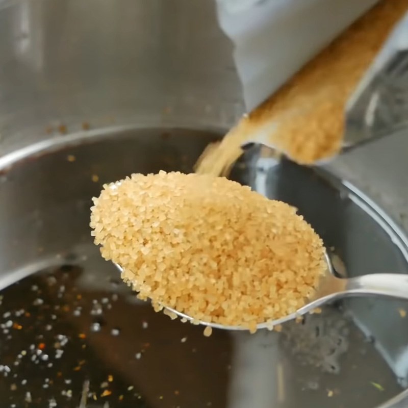 Bước 4 Nấu sốt ăn kèm Mì gà quay bằng nồi chiên không dầu