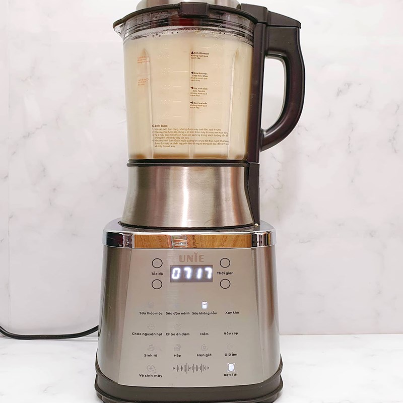 Bước 3 Nấu sữa gạo hạt điều Sữa gạo hạt điều