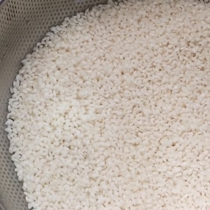 Bước 1 Ngâm nếp và đậu Xôi đậu phộng bằng nồi áp suất