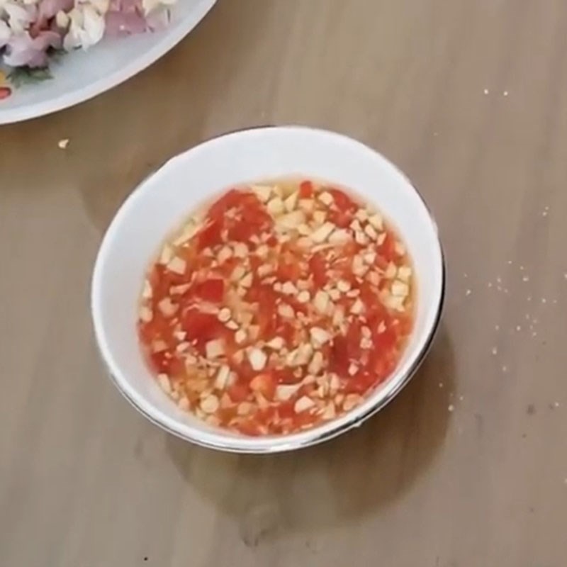 Bước 3 Pha nước mắm Mực muối rim mặn ngọt