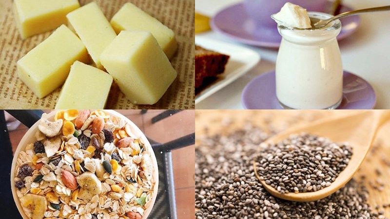 Nguyên liệu món ăn sinh tố ngũ cốc xay