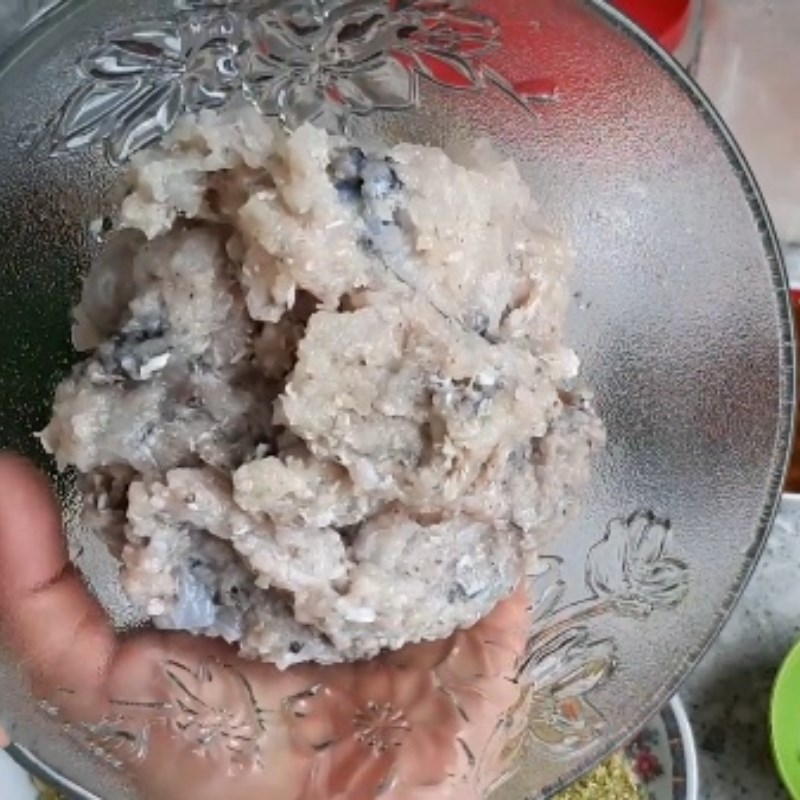 Bước 1 Sơ chế ếch Chả ếch cuộn lá lốt nướng