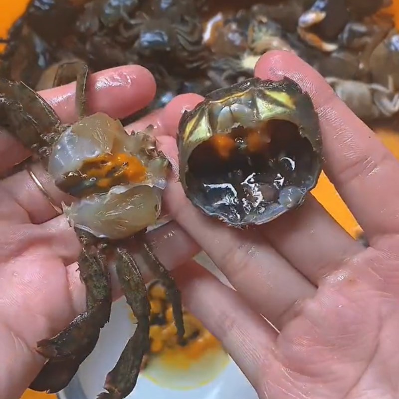 Bước 1 Sơ chế rạm Bún rạm