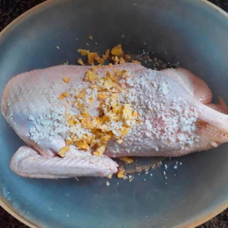 Bước 1 Sơ chế vịt Vịt quay chao