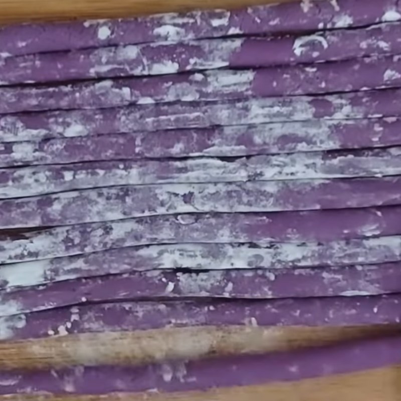 Bước 3 Tạo hình trân châu Trân châu khoai lang tím