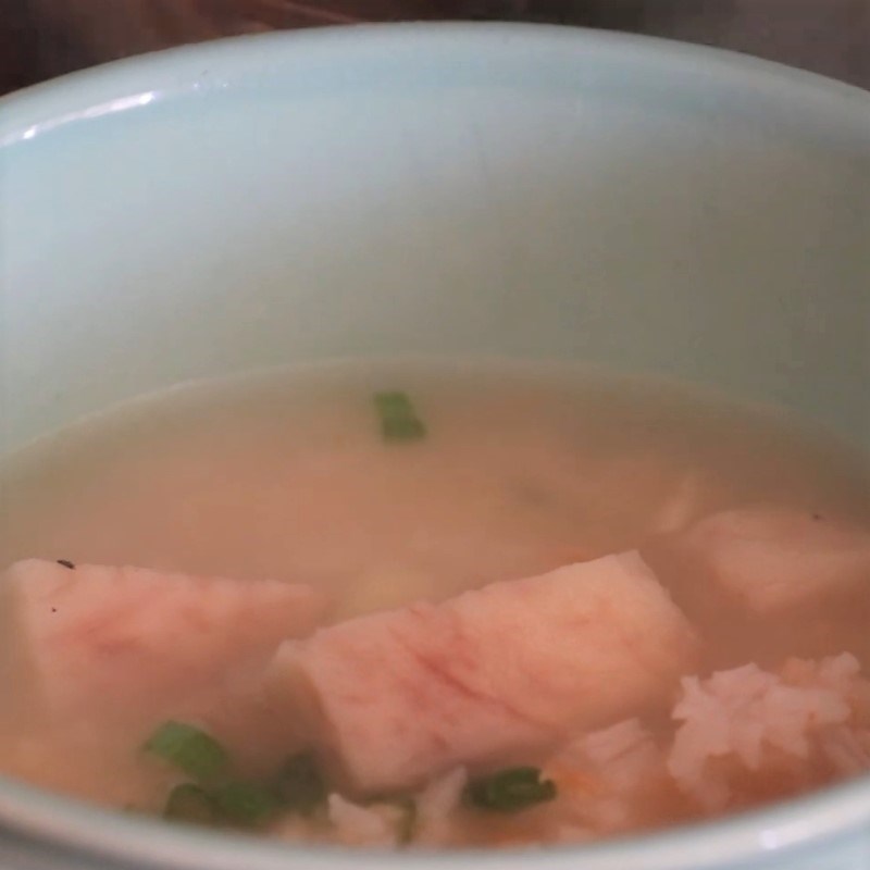 Bước 6 Thành phẩm Cháo khoai môn