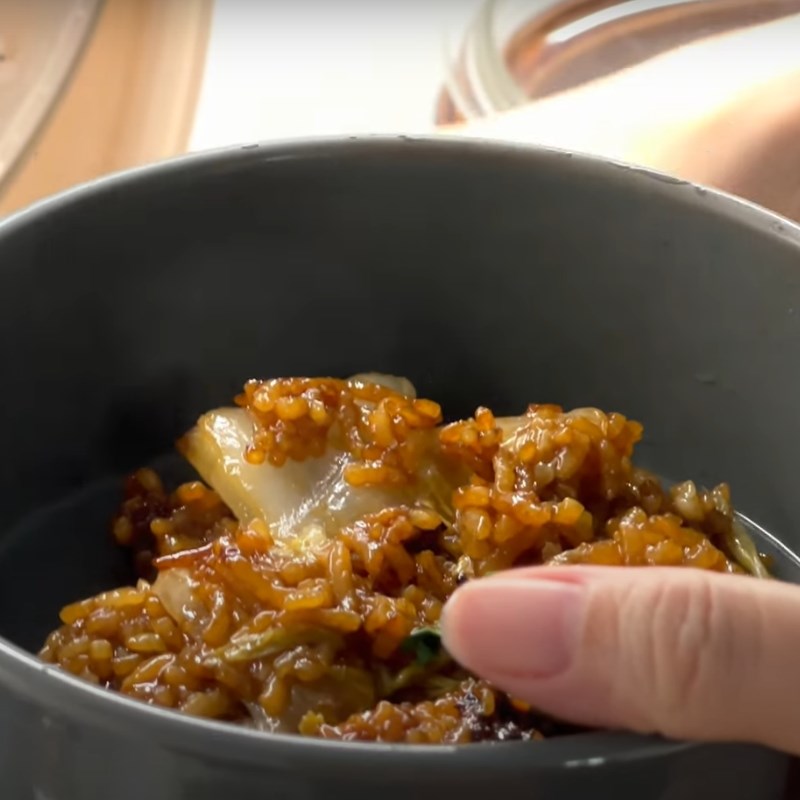 Bước 3 Th&agrave;nh phẩm Cơm c&aacute;nh g&agrave; sốt nước tương