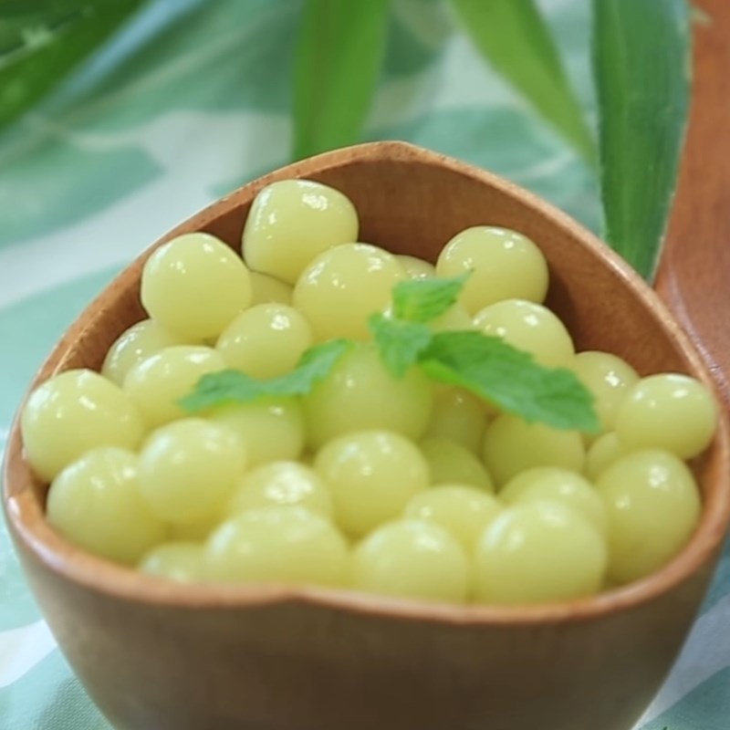 Bước 4 Thành phẩm Trân châu khoai lang vàng