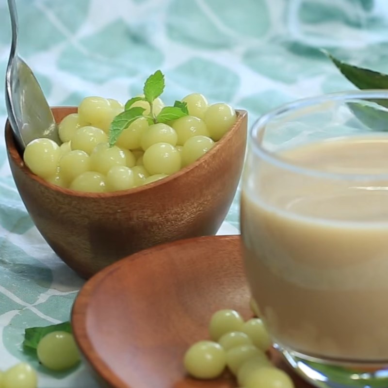 Bước 4 Thành phẩm Trân châu khoai lang vàng