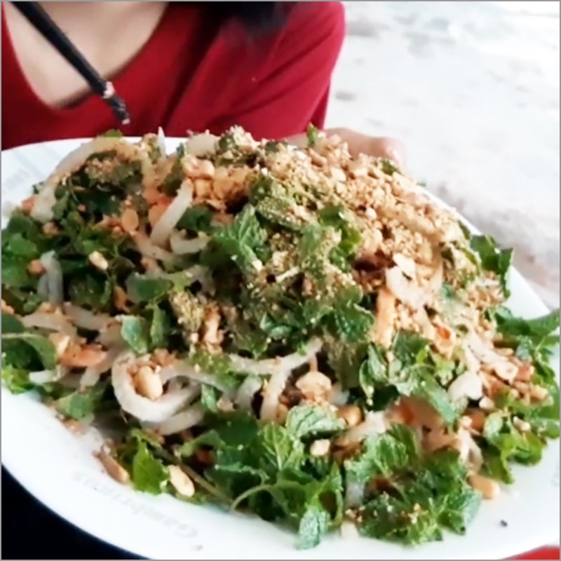 Bước 4 Thành phẩm Gỏi da heo húng lủi