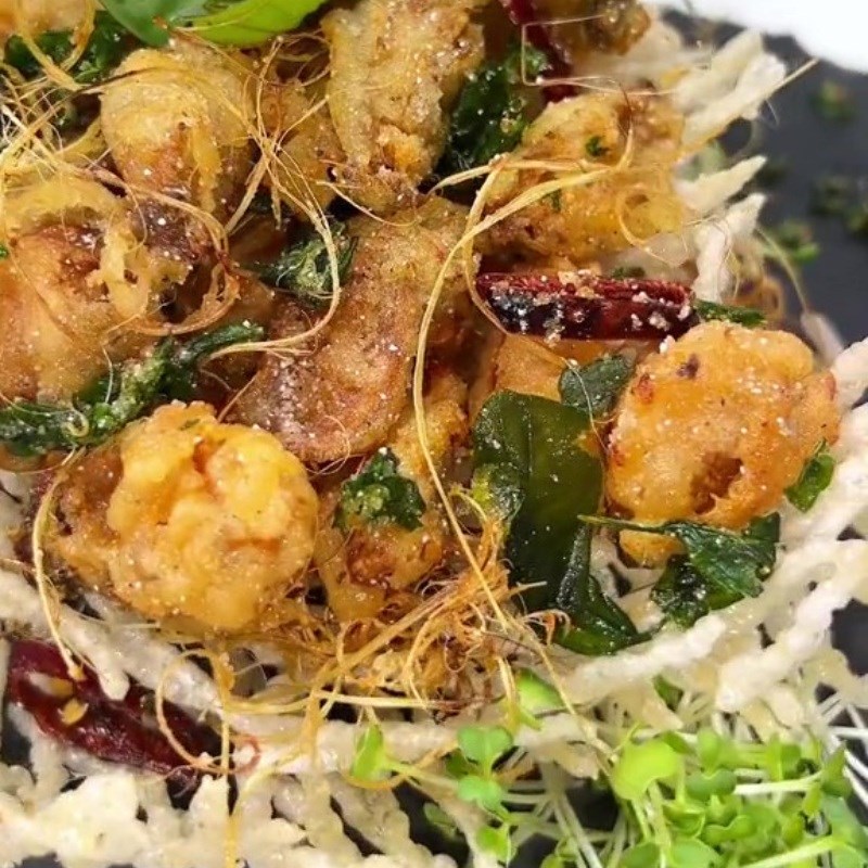 Bước 6 Thành phẩm Nấm đùi gà rang muối