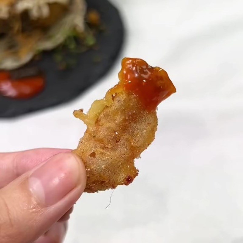 Bước 6 Thành phẩm Nấm đùi gà rang muối