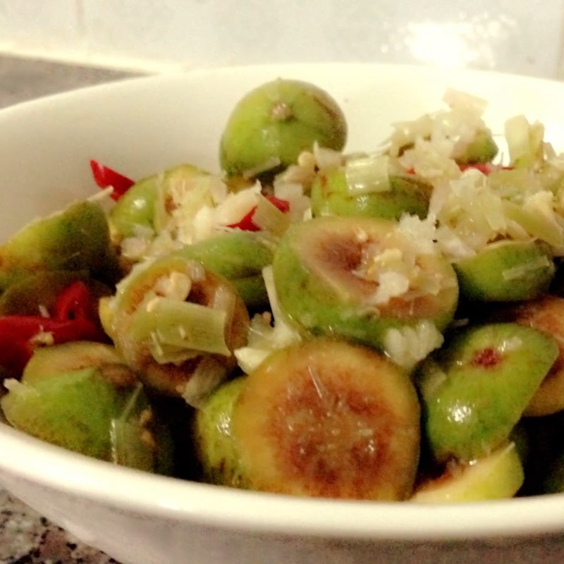 Bước 5 Thành phẩm Sung muối sả ớt