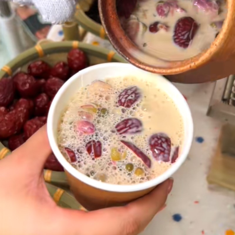 Bước 3 Thành phẩm Trà sữa nướng Vân Nam