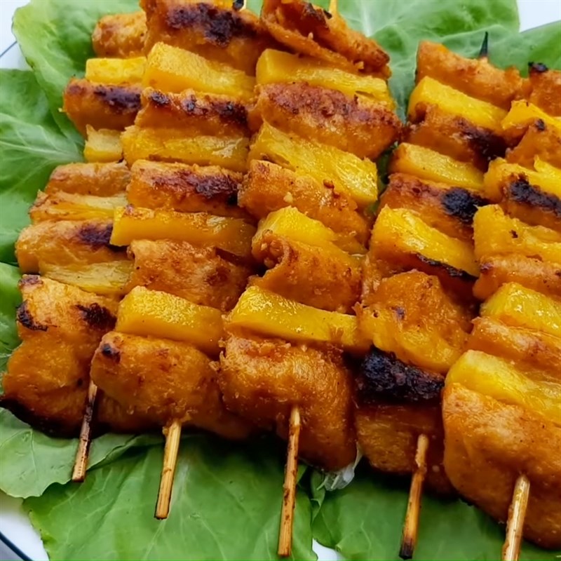 Bước 5 Thành phẩm Thịt nướng thơm chay