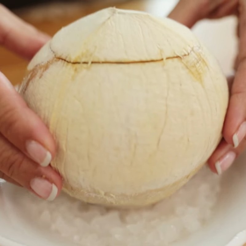Bước 3 Thành phẩm Tổ yến chưng nước dừa