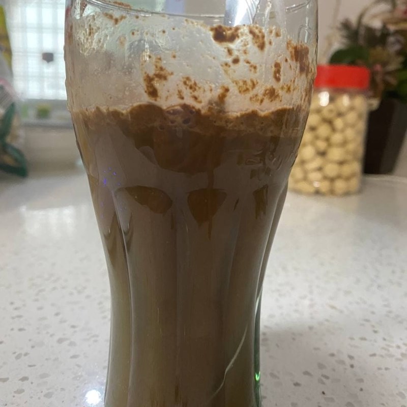 Bước 3 Thành phẩm Milo dằm coca cola