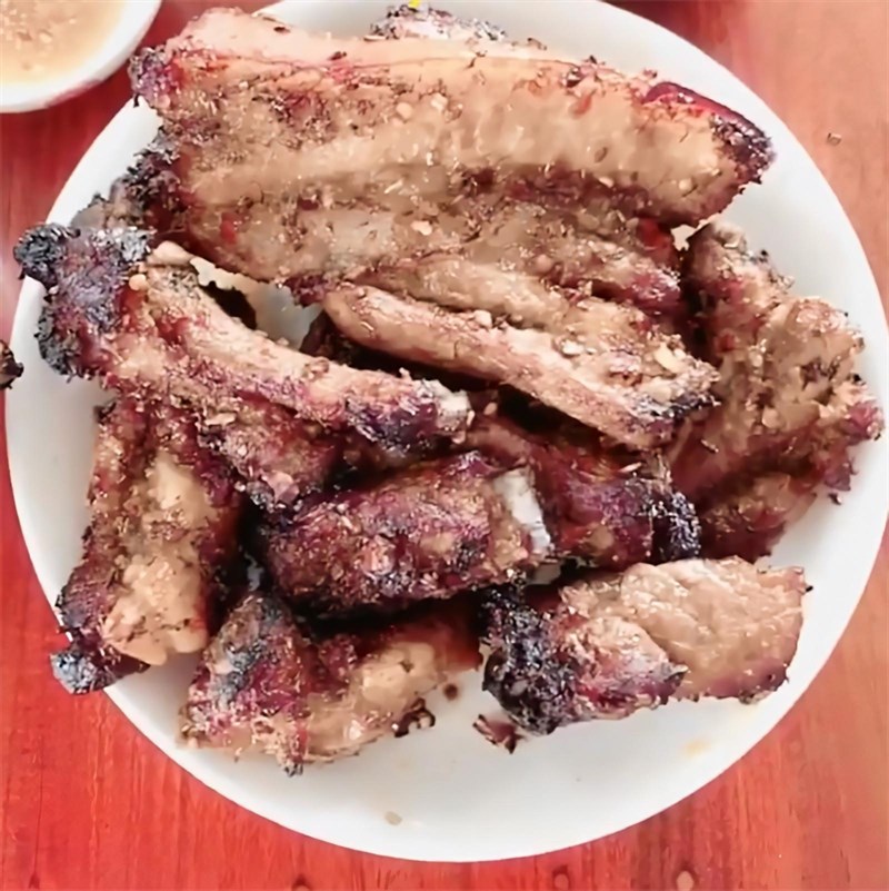 Bước 4 Thành phẩm Sườn nướng sa tế