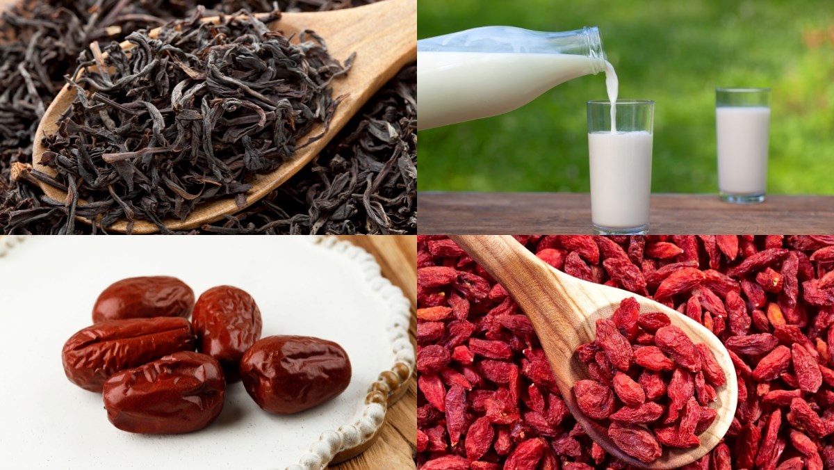 Nguyên liệu món ăn cách làm món trà sữa nướng vân nam