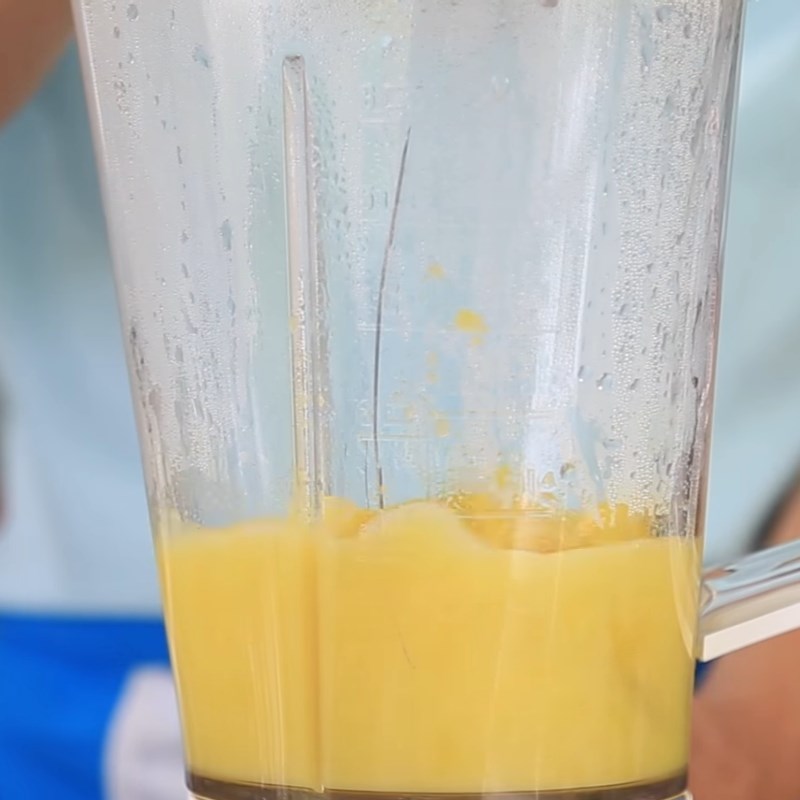 Bước 2 Trộn bột Trân châu khoai lang vàng