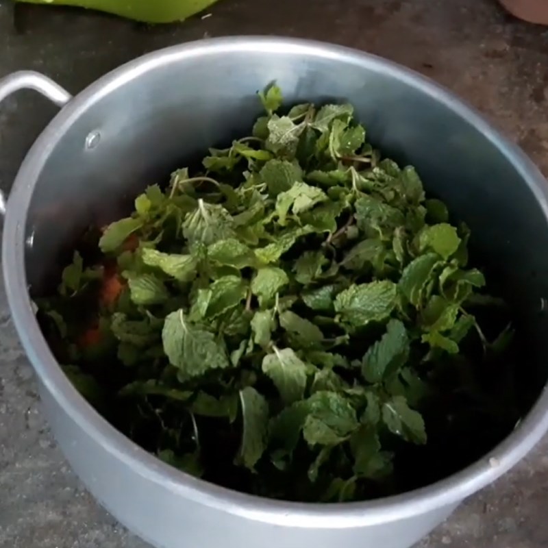 Bước 3 Trộn gỏi Gỏi da heo húng lủi