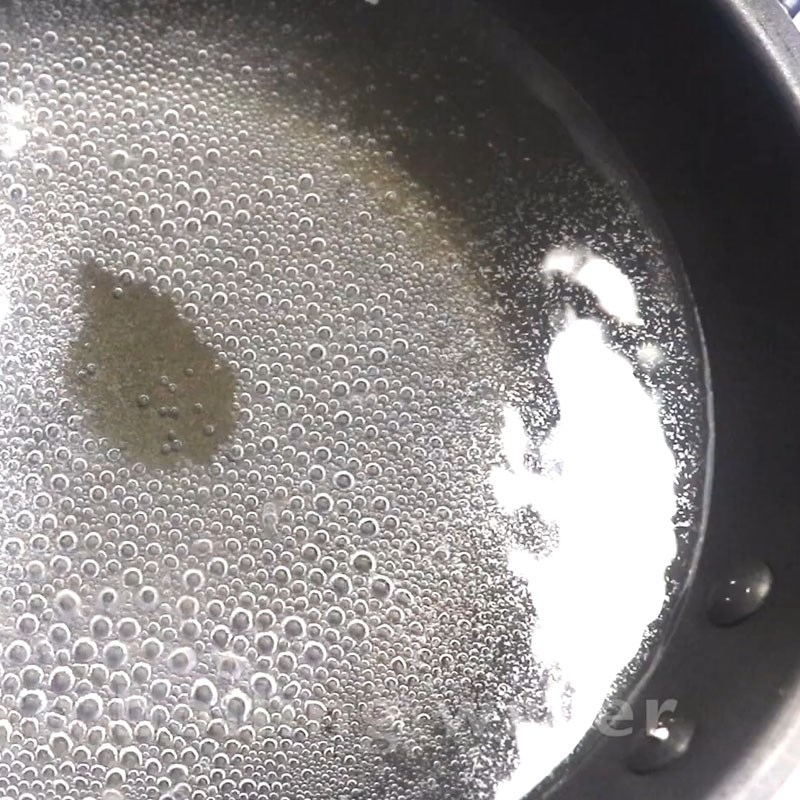 Bước 3 Trụng mì Mì xào thập cẩm chay rau củ nấm