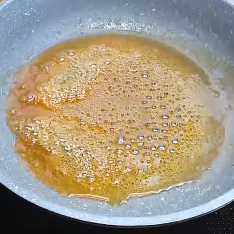 Bước 4 Làm nước đường Dưa mắm miền Tây