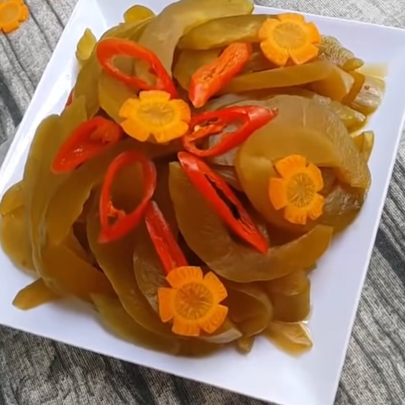 Bước 9 Thành phẩm Dưa mắm miền Tây