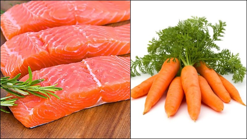 Nguyên liệu món ăn cháo cá hồi