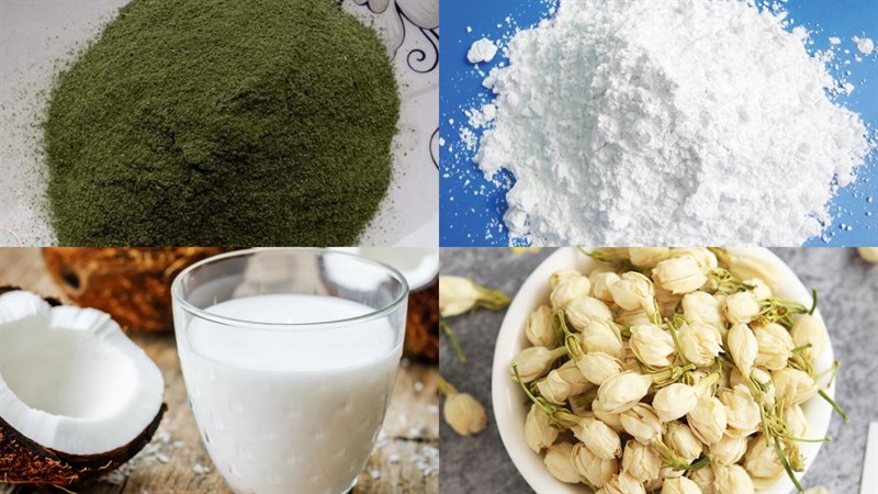 Nguyên liệu món ăn thạch găng