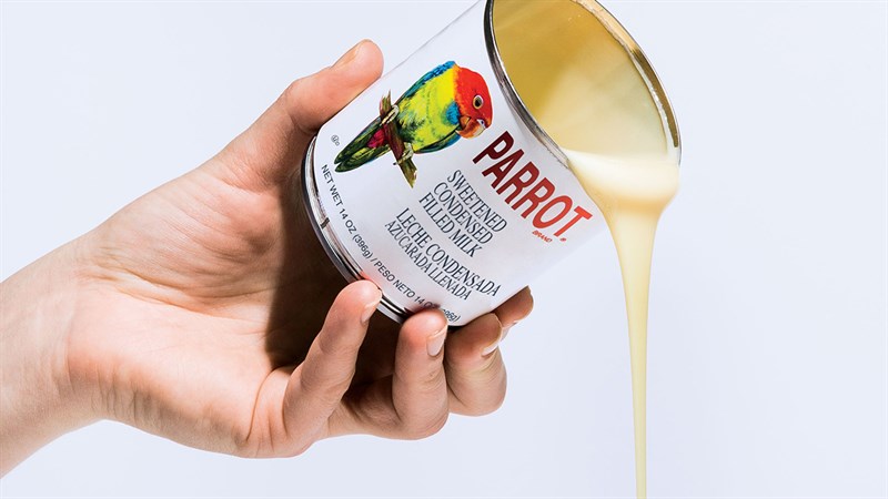 Nguyên liệu món ăn sốt caramel mặn và sốt carmel bằng sữa đặc
