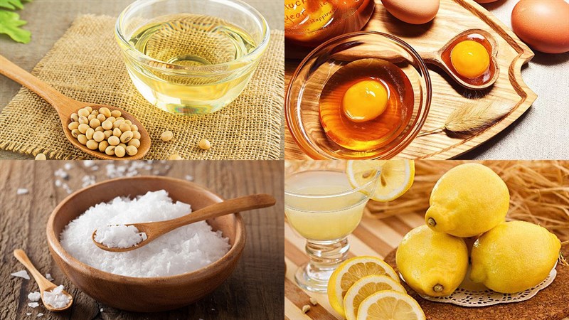 Nguyên liệu món ăn 2 cách làm sốt mayonnaise bằng máy xay sinh tố