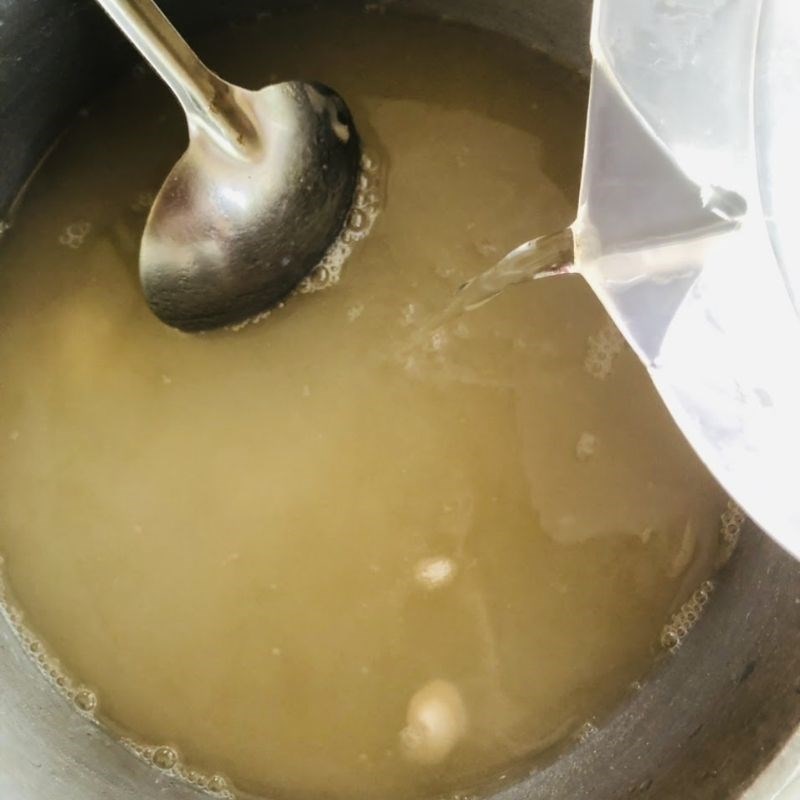 Bước 2 Nấu rau câu nha đam Rau câu nha đam