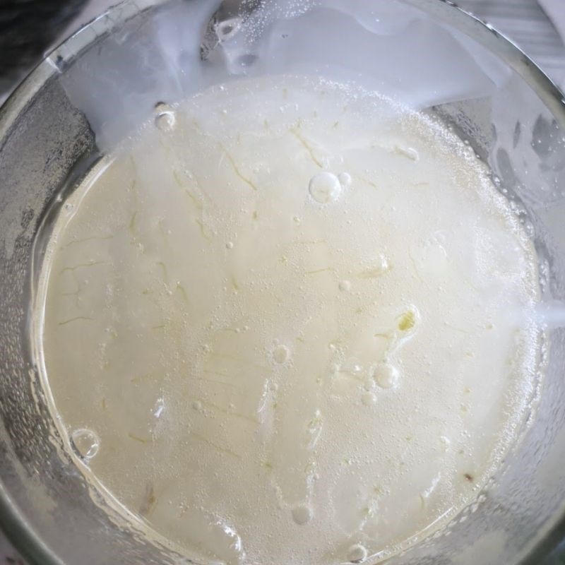 Bước 3 Cho rau câu ra khuôn Rau câu nha đam