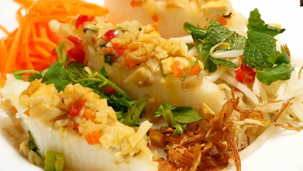 Bánh đúc chay kiểu miền Nam