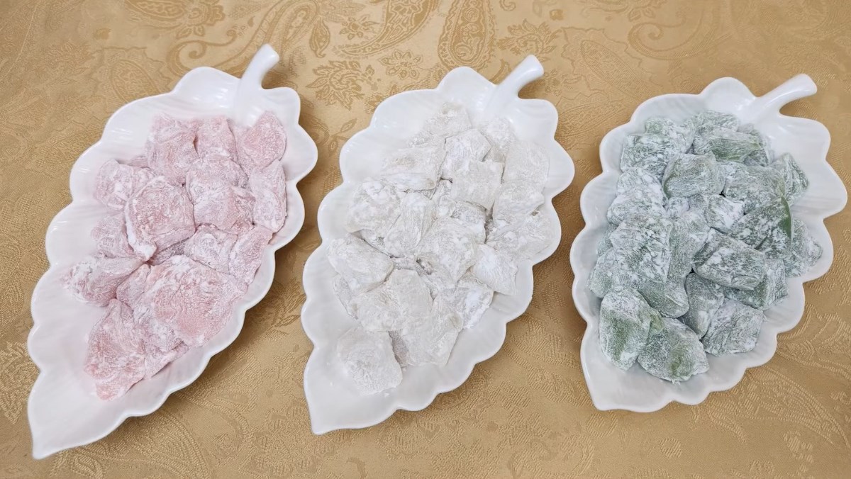 Bánh hồng bằng lò vi sóng