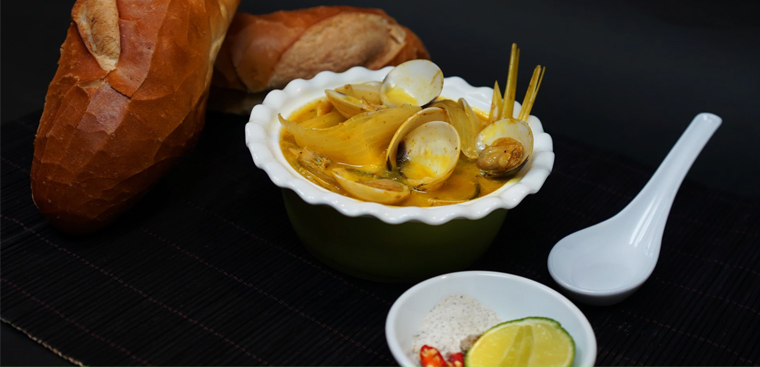 Bước 4 Thành phẩm Cà ri nghêu