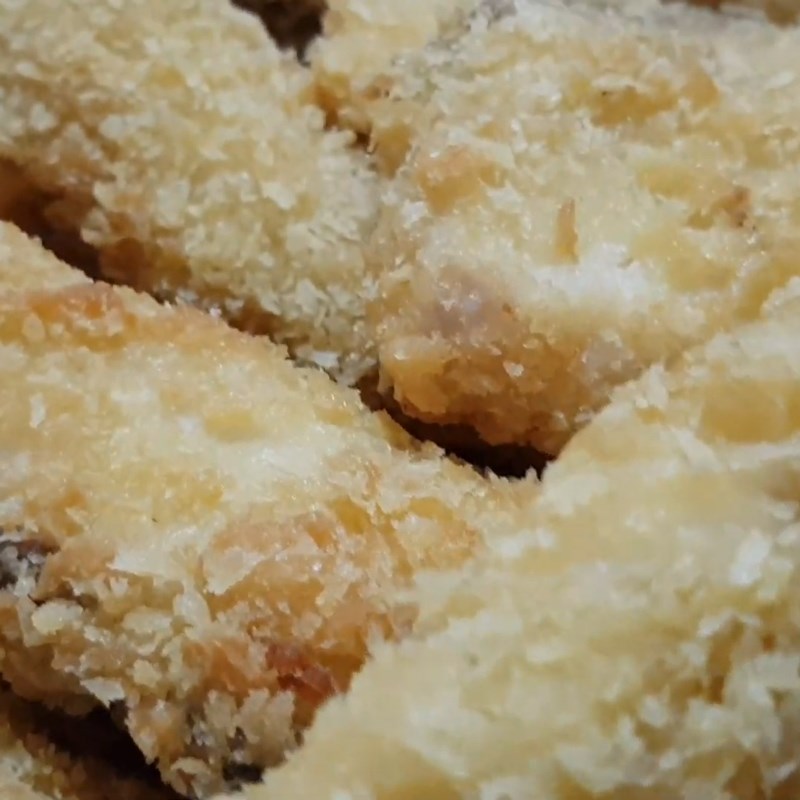 Bước 3 Chiên cá trắm Cá trắm chiên xù