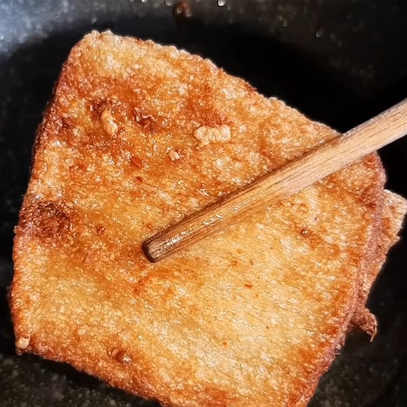Bước 5 Chiên khô Khô cá đuối chay