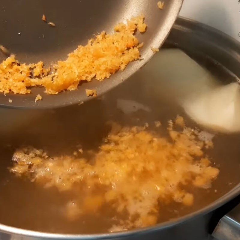 Bước 4 Hầm giò heo Bánh canh cua giò heo